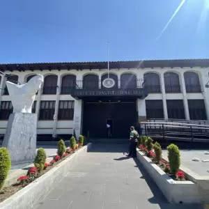 Corte de Constitucionalidad, m�xima instancia judicial de Guatemala.