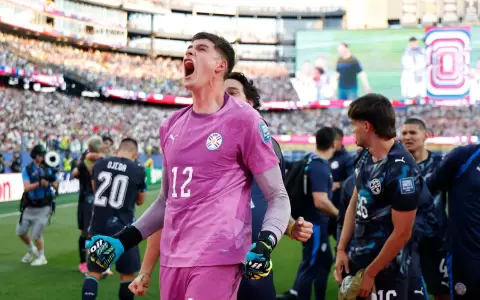 Grito de festejo de Orlando Gill.