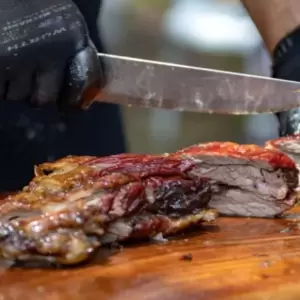 Asado en Paraguay.