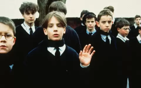 Escena de "Au revoir les enfants (Adi�s a los ni�os)".
