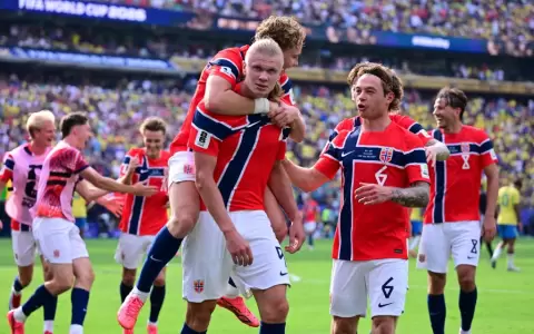 Noruega clasific� a cuartos de finales eliminando a Brasil.