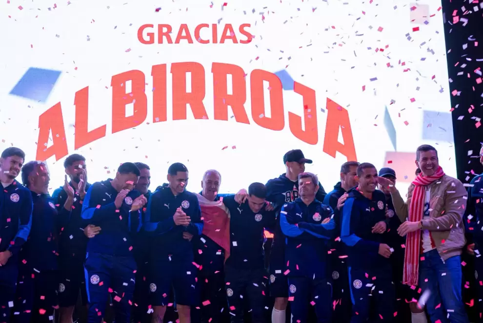 La albirroja ya est� en el pa�s.