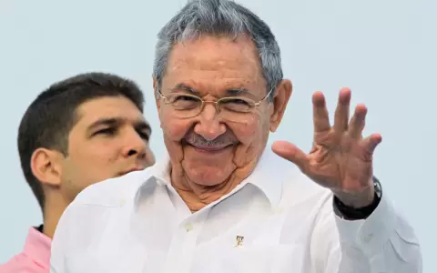 El expresidente de Cuba Ra�l Casrto.