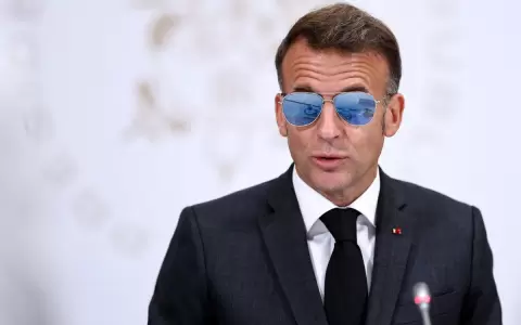 Emmanuel Macron, presidente de Francia.