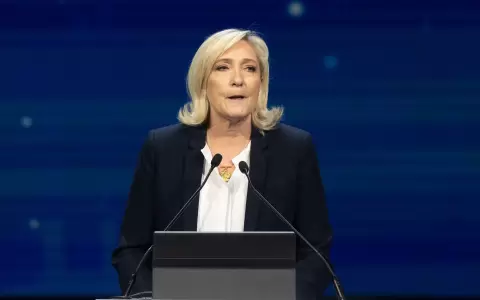L�der de Agrupaci�n Nacional, Marine Le Pen.