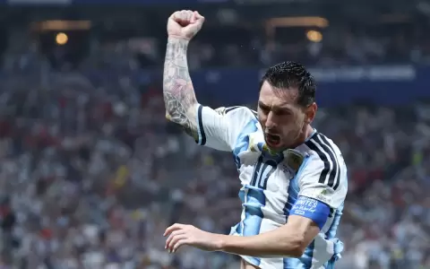 Lionel Messi, aport� un gol y una asistencia en la �pica victoria de Argentina.