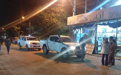 Local comercial que asalt� la banda criminal