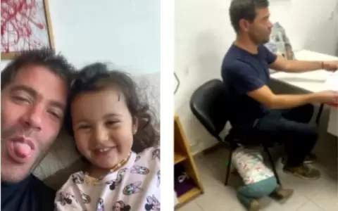 El padre de la ni�a Magnolia.