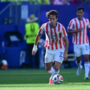 Mat�as Galarza Fonda, una de las grandes figuras de la Albirroja en el Mundial 2026.