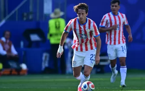 Mat�as Galarza Fonda, una de las grandes figuras de la Albirroja en el Mundial 2026.