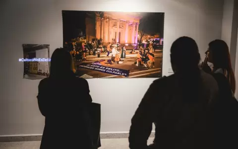 Vista de la muestra en el Espacio Cultural Ita�.