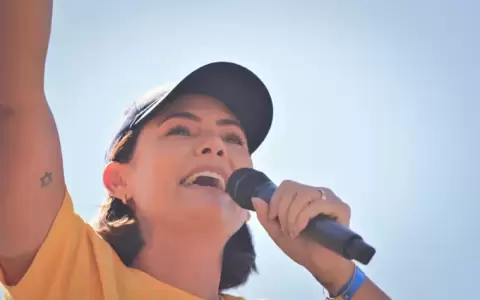 Michelle Bolsonaro.