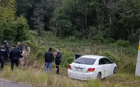Agentes detenidos.