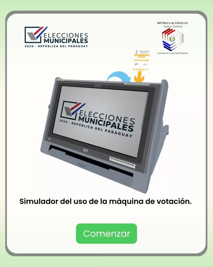 Simulador de m�quinas de votaci�n.