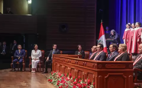 Acto de entrega de las credenciales de presidenta electa de Per� a Keiko Fujimori