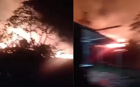 Incendio en Itaugua.