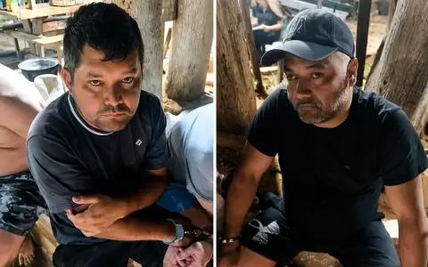 Dos de los cinco sospechosos detenidos por el asalto a la DNIT.