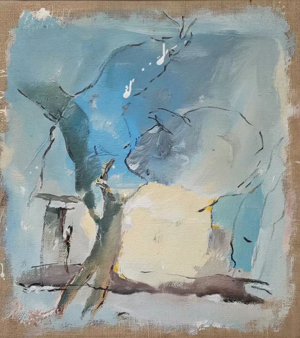 Carlos Rolandi, obra exhibida en la muestra.