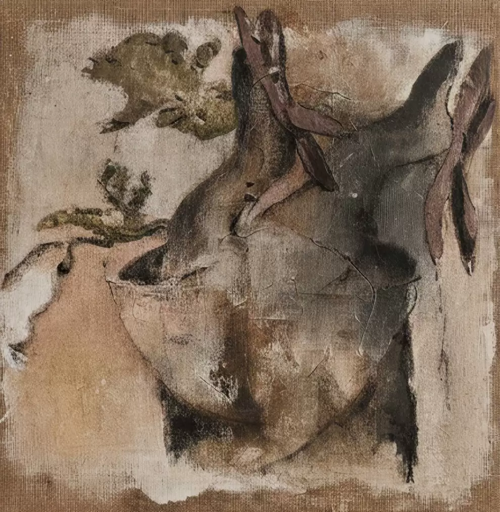 Carlos Rolandi, obra exhibida en la muestra.