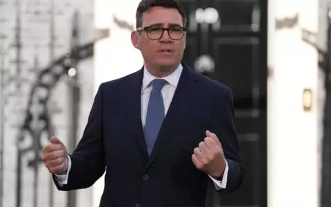 Andy Burnham, primer ministro de Reino Unido.