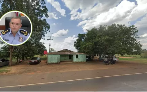 Puesto Policial de Naranjito atacado este mi�rcoles.