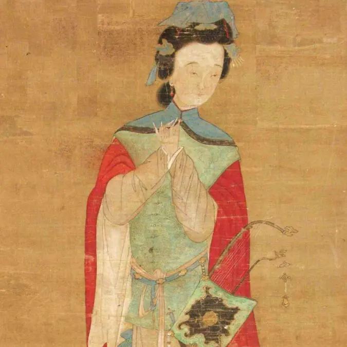 Las representaciones pict�ricas de Mulan aparecieron despu�s de la balada.