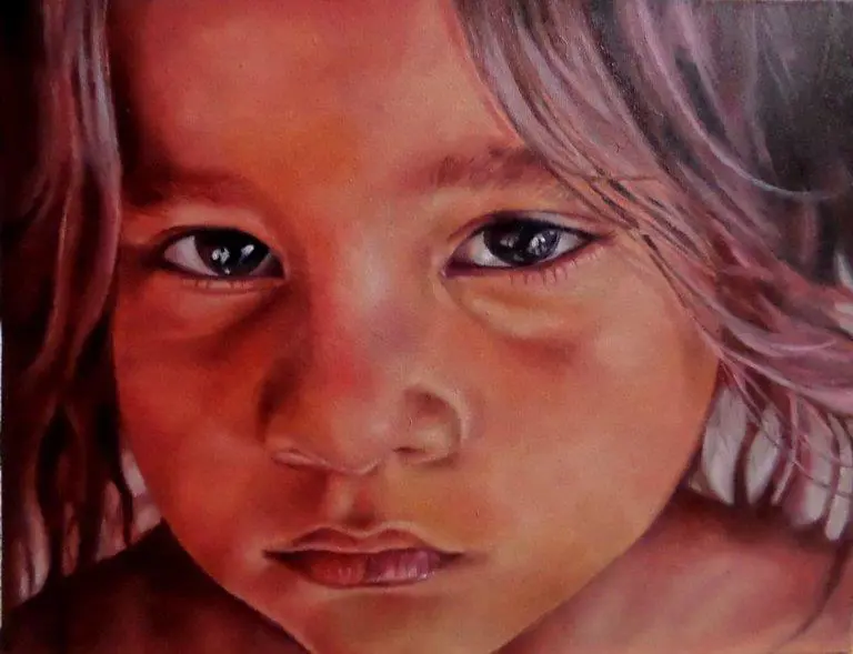 La obra de Carla Ascarza emOma�/em. �leo sobre lienzo.