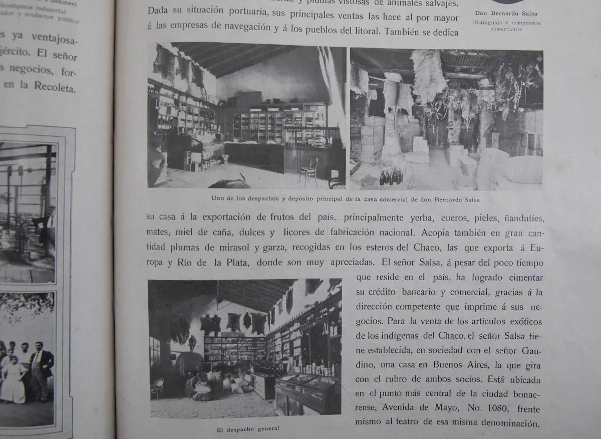 Negocios en la recova. �lbum gr�fico de Monte Domecq, 1911 � Laura Mandelik