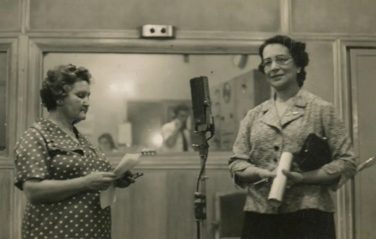 Josefina en una audici�n. Gentileza CCEJS