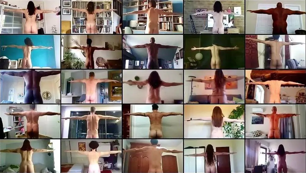 Spencer Tunick. emStay Apart Together/em, 2020 � spencertunick IG