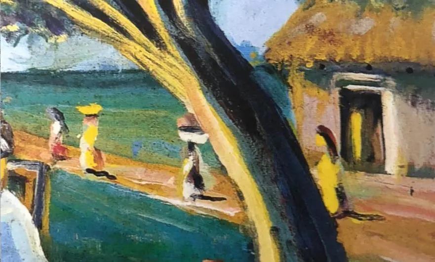 Ignacio N��ez Soler, emD�a domingo, descanso de trabajadores/em, 1978 (detalle)