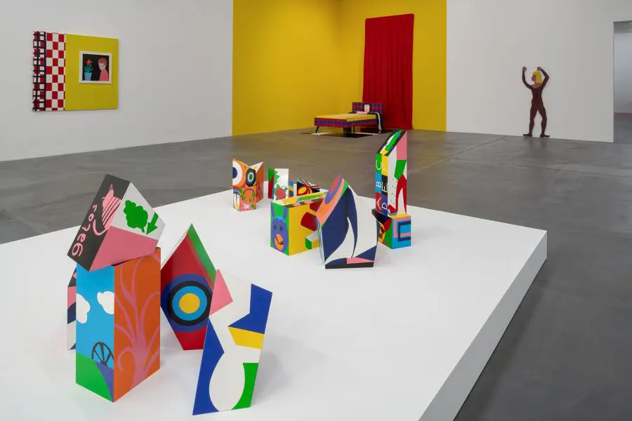 Teresa Burga, emAleatory Structures/em, vista de exhibici�n, Migros Museum f�r Gegenwartskunst, Zurich, 2018 (Lorenzo Pusterla, ema href=