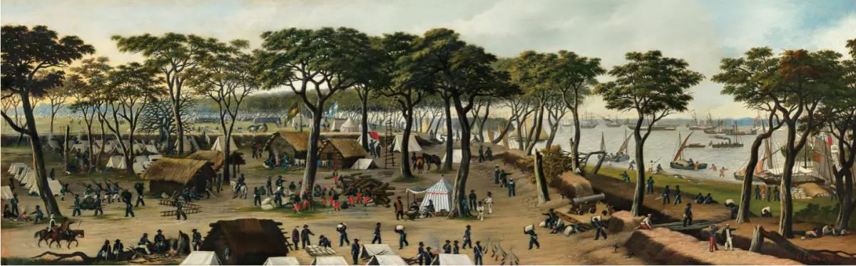 Cándido López, emVista interior de Curuzú mirado de aguas arriba.../em, 1891. MNBA, Buenos Aires