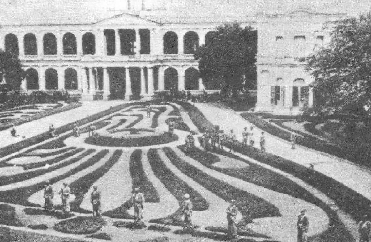 Jardines del Palacio de Gobierno, ca. 1930
