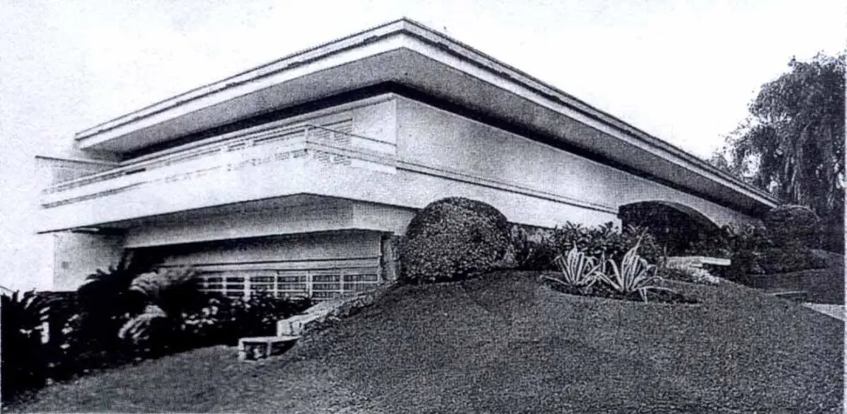 Casa Kostianovsky, de Jenaro Pind�, ca. 1980. Gentileza