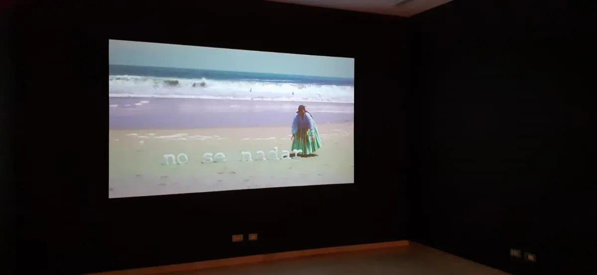 Joaqu�n S�nchez, emL�nea de agua/em, 2011, video-performance