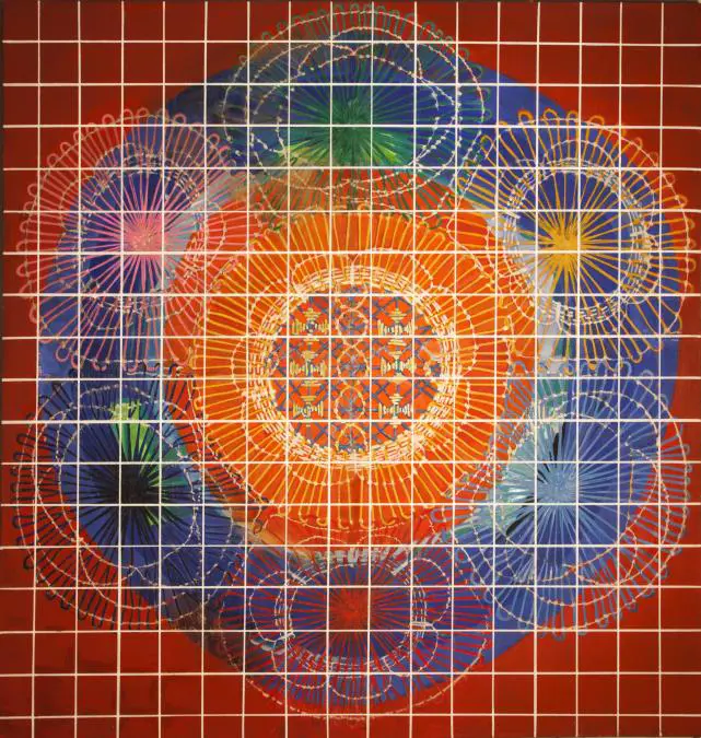 Laura M�rquez, emSin t�tulo/em, 1966/2006, �leo sobre tela, 192 cm x 201 cm. Colecci�n privada. Cortes�a.