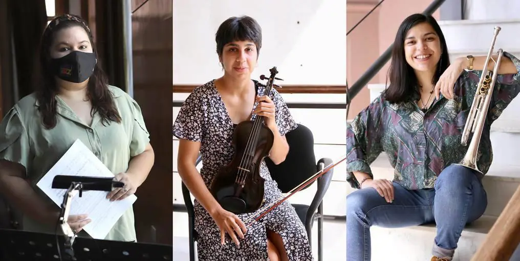 F�tima Abramo, Mar�a Eugenia Ben�tez y Mar P�rez