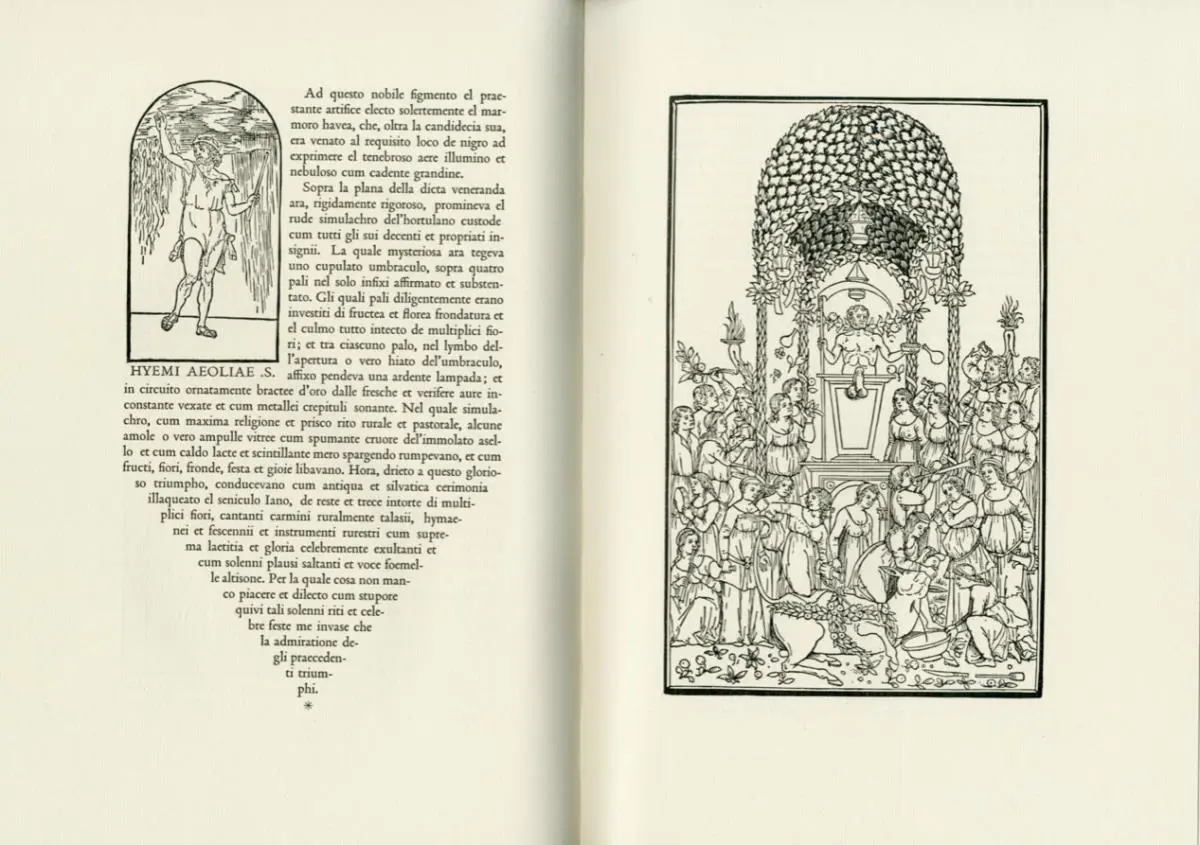 Franscesco Colonna, emHypnerotomachia Poliphili/em, 1499