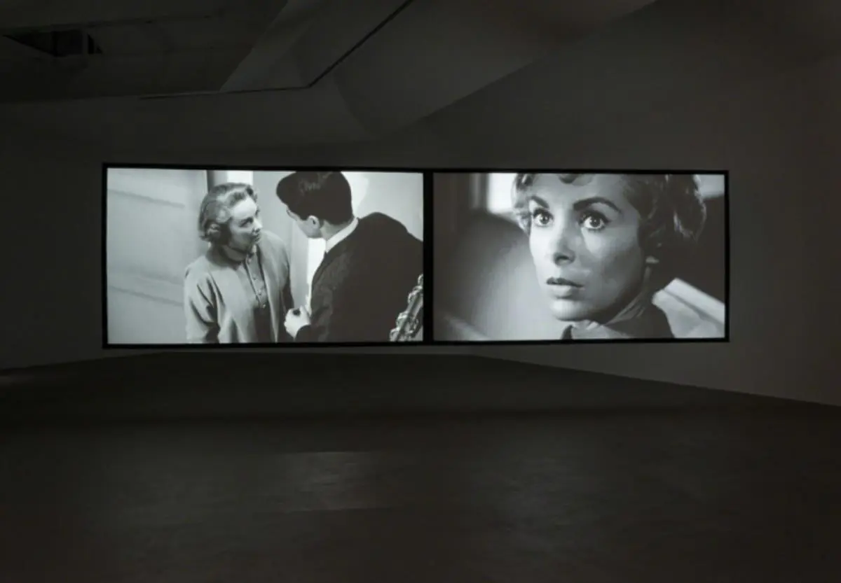 Douglas Gordon, emPsicosis 24 horas/em, 1993,�magistral apropiaci�n de emPsicosis, /em1960,�de Hitchcock