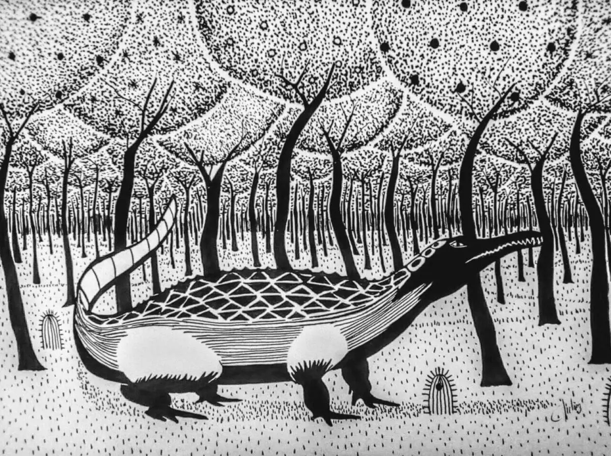 Obra de Clemente Juliuz. Imagen publicada por el artista en su perfil de FB