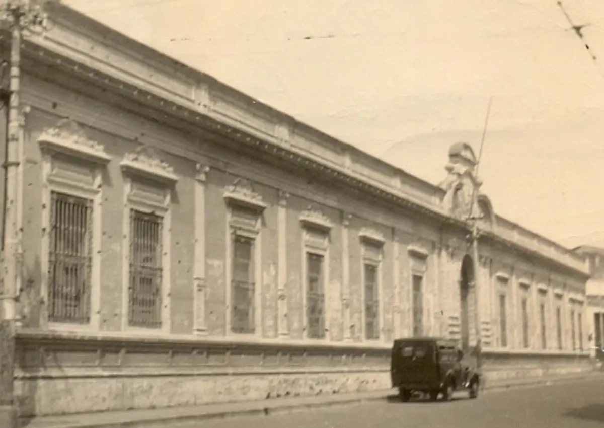 Edificio del Club Nacional, demolido. Cortesía