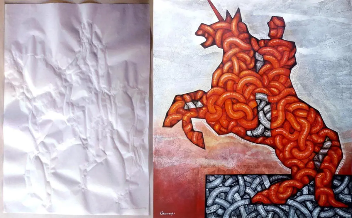 Claudia Casarino,em Ta'anga y re�/em, 2011. Jorge Ocampos, S/T, s/f. Cortes�a