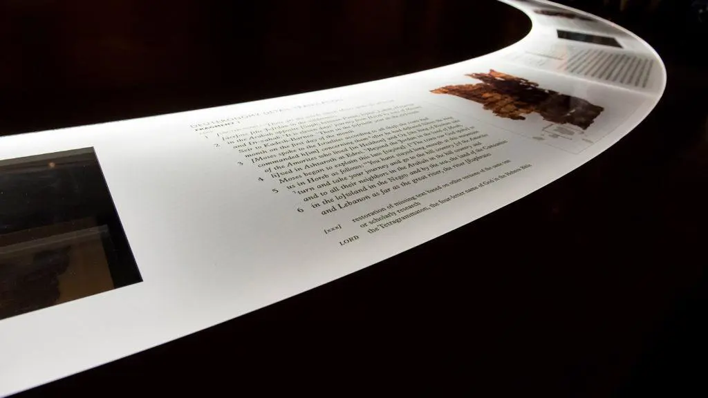 Exhibici�n de textos antiguos