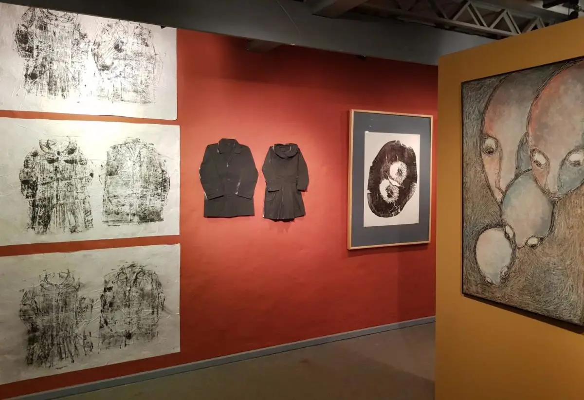 Obras de Claudia Casarino, Edith Jim�nez y Olga Blinder. Cortes�a CAV/Museo del Barro