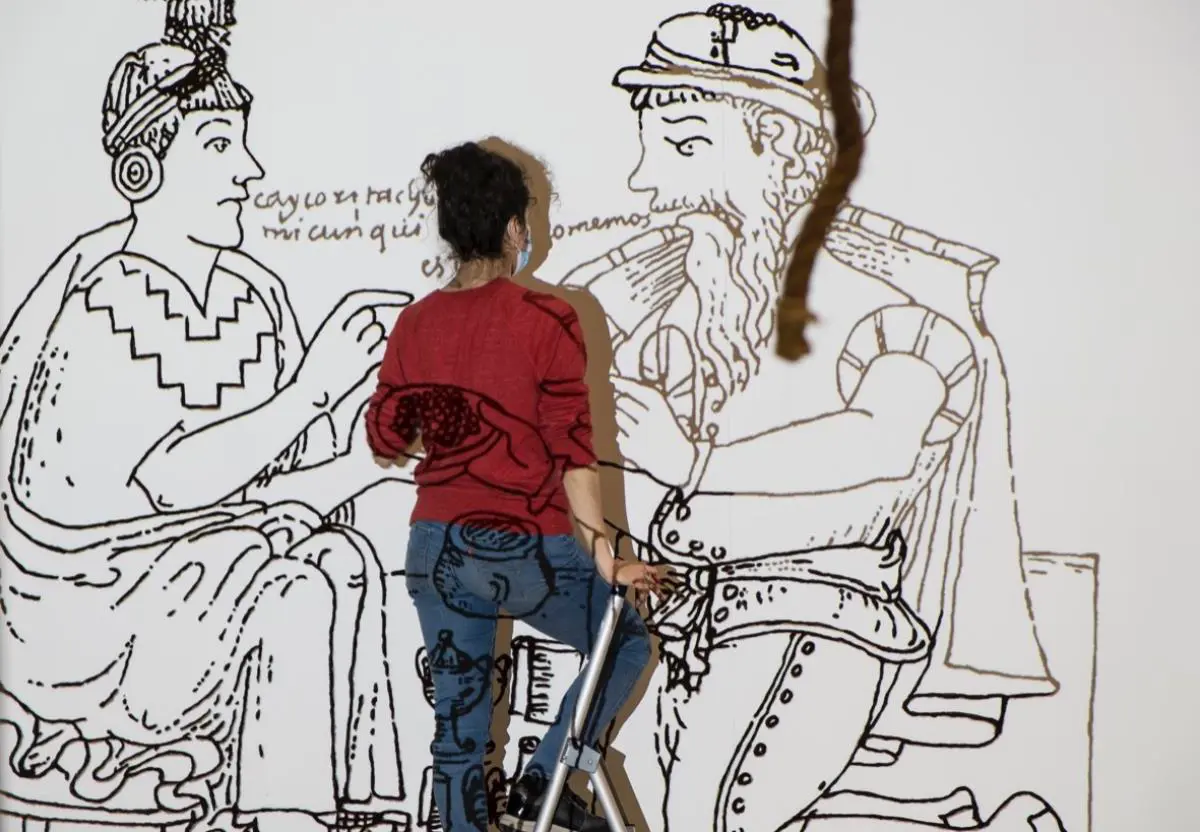 Obra de Estefanía Peñafiel Loaiza © CSFAdams