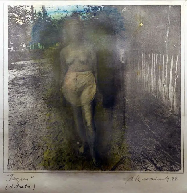 Bernardo Krasniansky, &ldquo;Ingres&rdquo;, 1977 (de la serie emEspectros/em), obra abordada en el libro. Colecci�n Nasta � Edgar Balbuena