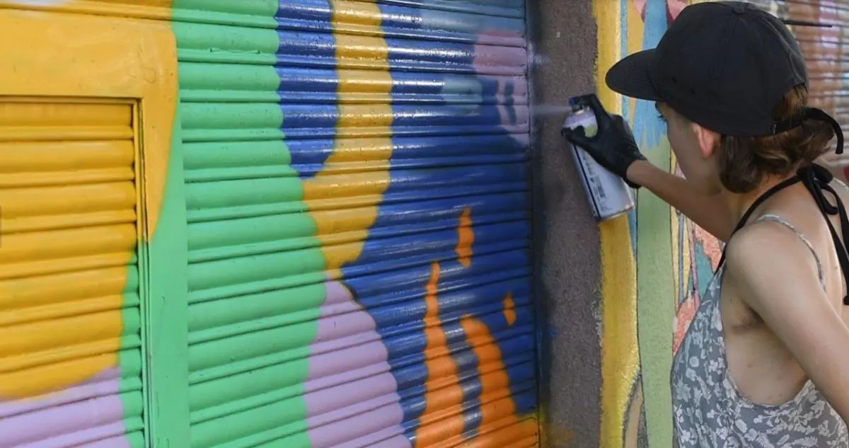 La Chispa. Murales. Cortes�a