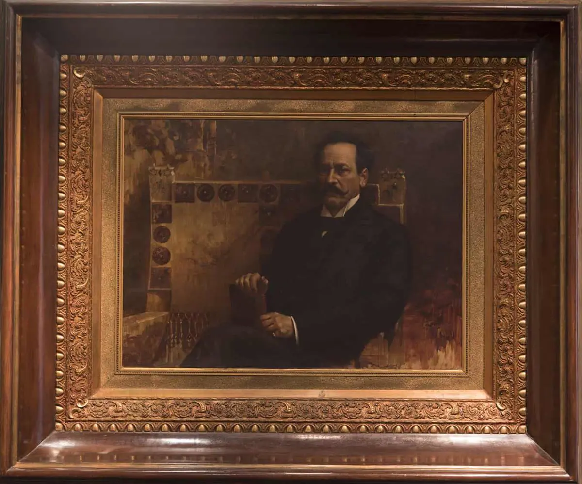 Te�filo Castillo, &ldquo;Retrato de Juan Silvano Godoy&rdquo;, 1901. Colecci�n MNBA � Laura Mandelik
