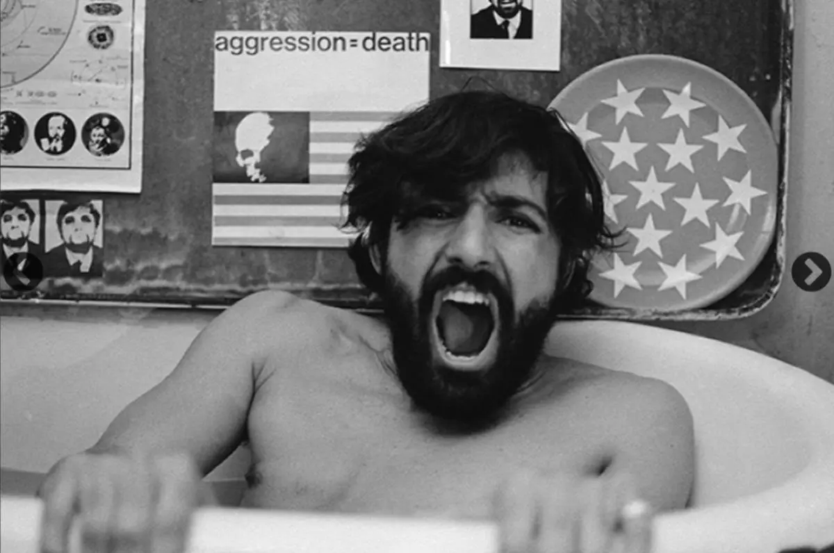 Rolando Pe�a, emAggression = Death/em, 1966. Cortes�a AS